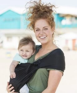 Minimonkey Mini Sling Draagzak - Zwart -Winkel voor babyproducten 997x1200 9