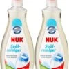 Nuk Afwasmiddel Voor Babyflessen & Spenen -Natuurlijke Ingrediënten- Voordeelset 2 Stuks A 500 Ml!!