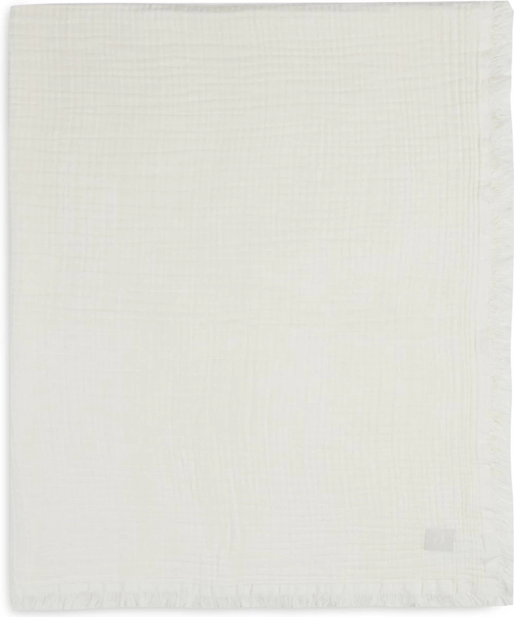 Jollein Baby Deken Ledikant 120x120cm Muslin Fringe - Ivory Jollein Baby Deken Ledikant 120x120cm Muslin Fringe - Ivory -Winkel voor babyproducten 999x1200 4